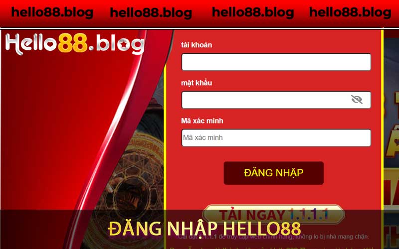 đăng nhập hello88